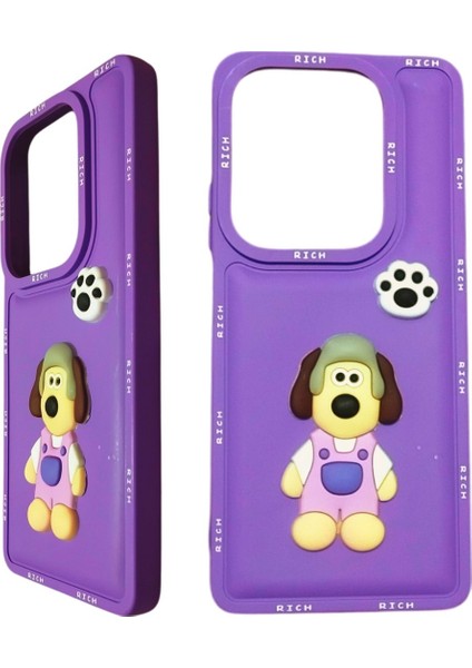 Infinix Hot 30I Köpek Figürlü Silikon Kılıf