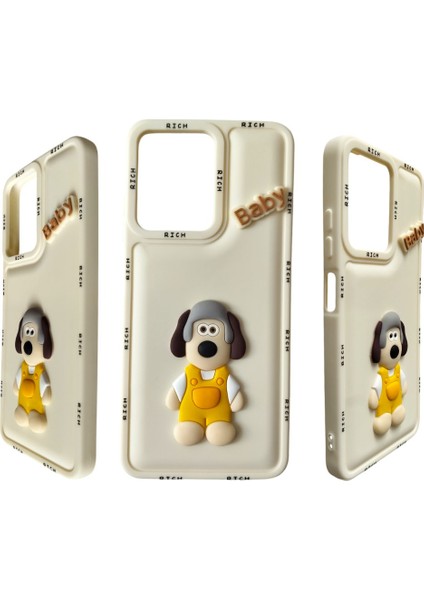 Infinix Hot 30I Köpek Figürlü Silikon Kılıf