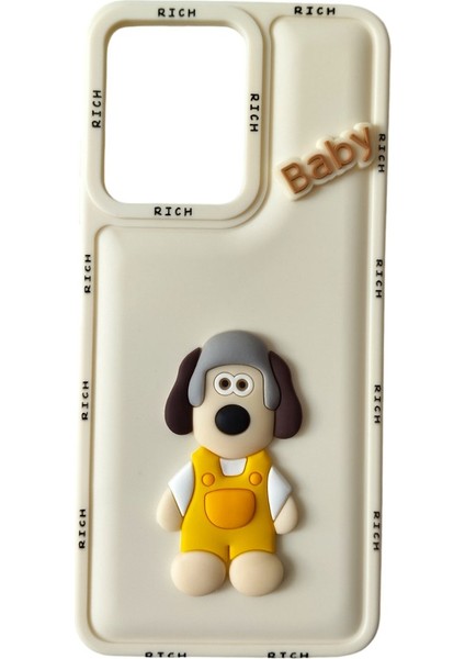 Infinix Hot 30I Köpek Figürlü Silikon Kılıf