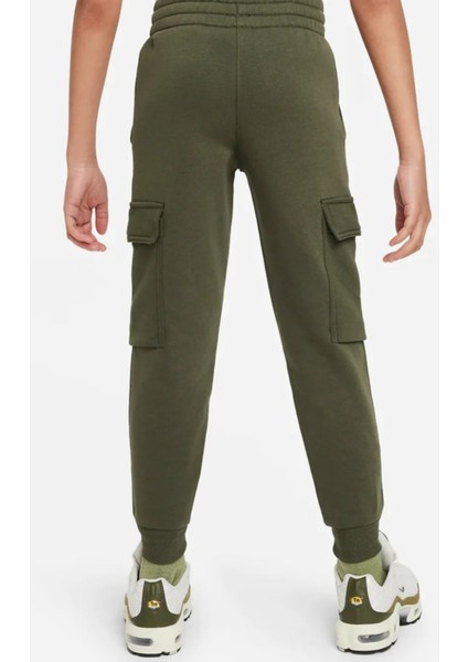 Cargo Joggers Çocuk Yeşil Eşofman Altı DD8746-325