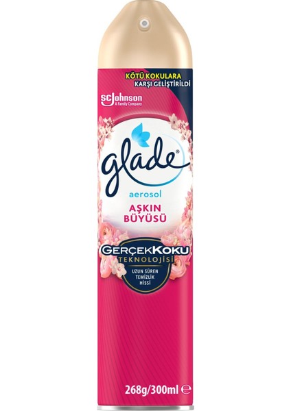 Aerosol Oda Kokusu Aşkın Büyüsü 300ML