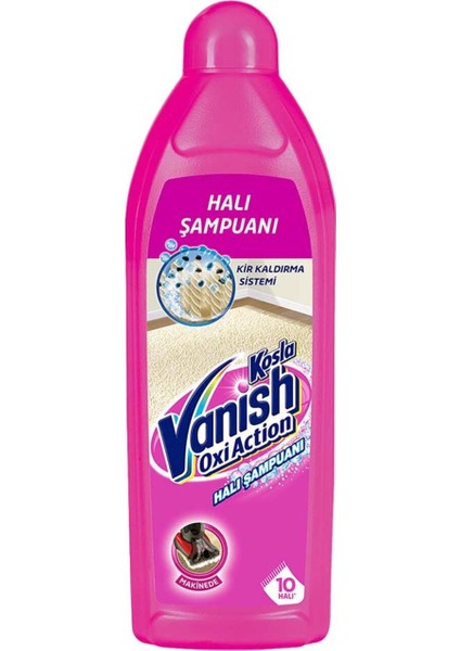 Halı Şampuanı Makinede Temizlik 850 ml
