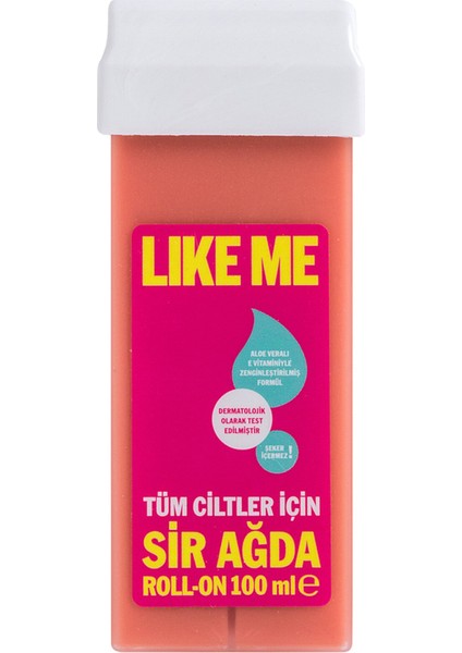 Tüm Ciltler Için Roll-On Sir Ağda 100 ml