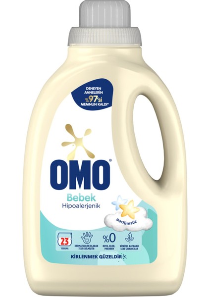 Hipoalerjenik Sıvı Bebek Deterjanı 1.495 ml