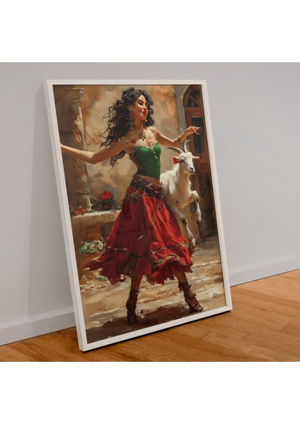500 Parça Puzzle Gypsy Dans Kırmızı Etekli Kadın indirimleri