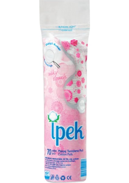 Ipek Disk Temizleme Pamuğu 70 Adet