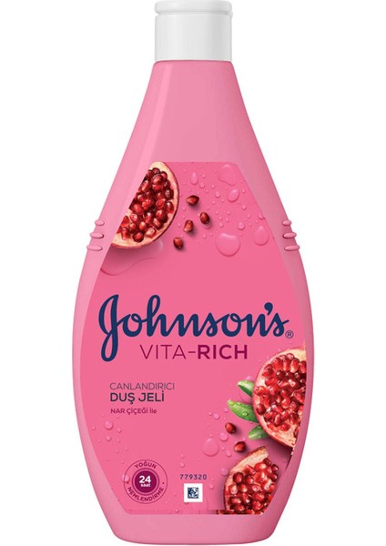 Vıta-Rıch Nar Çiçeği Canlandırıcı Duş Jeli 400 ml