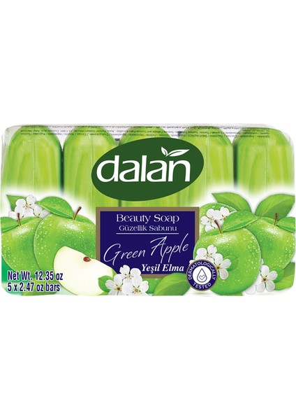 Yeşil Elma Güzellik Sabunu 5X70 G