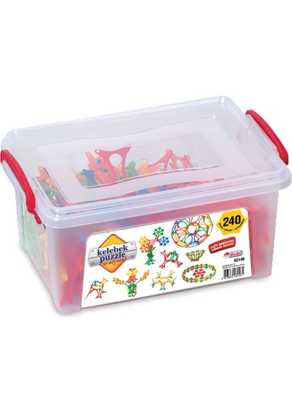 Dede Kelebek Puzzle Küçük Box (240 Parça)
