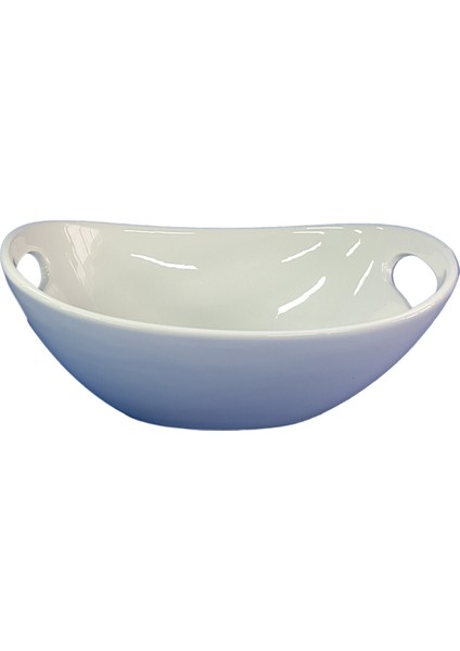 Porselen Oval Servis Tabağı 16 x 10.5 x 6 cm
