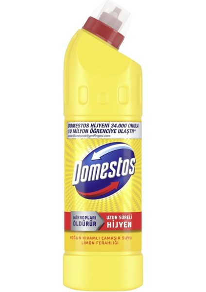 Yoğun Kıvamlı Çamaşır Suyu Limon Ferahlığı 750 ml