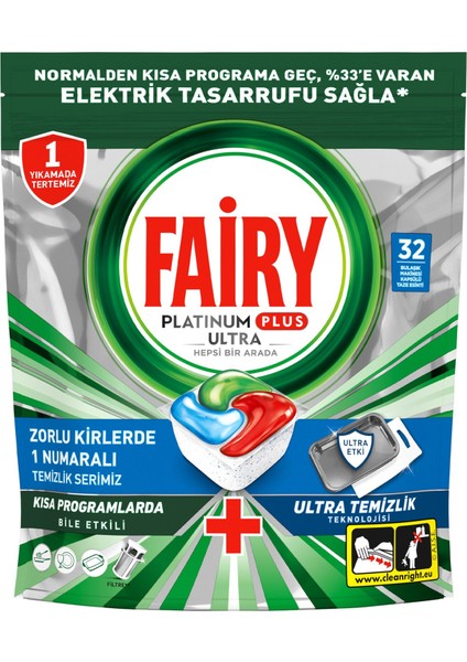 Platinum Plus Ultra Tablet 32'li 496 G