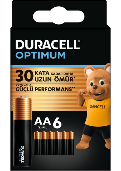 Optimum Pil 6'lı