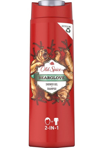 Duş Jeli & Şampuan 400 ml Bearglove