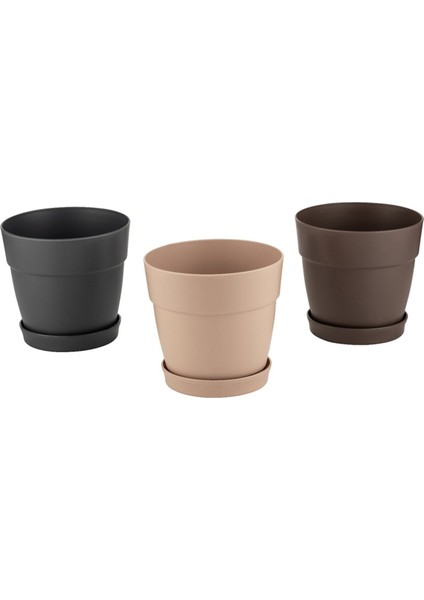 Farıst Garden Poliwork Manolya Plastik Saksı 2,2 L