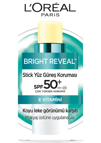 L'oreal Paris Bright Reveal Stick Güneş Koruyucu SPF50