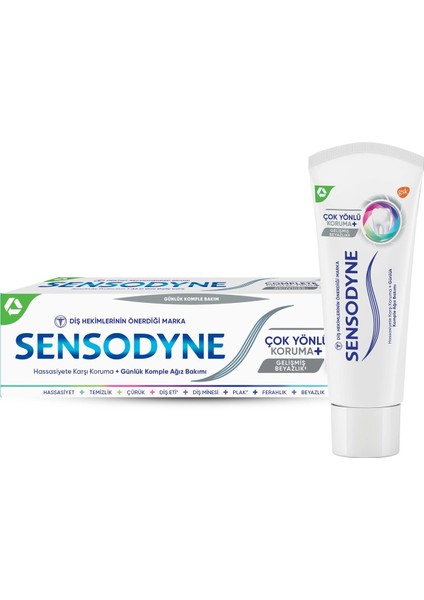 Çok Yönlü Koruma Beyazlatıcı Diş Macunu 75 ml