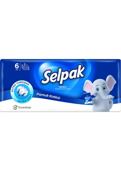 Cep Mendil 6'lı Paket