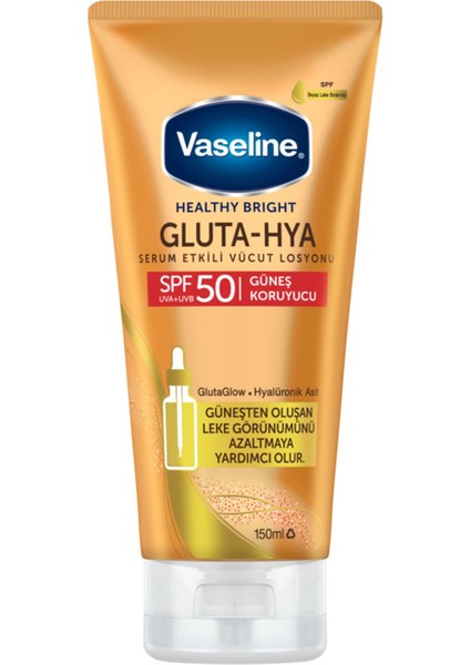 Gluta Hya Güneş Koruyucu Vücut Losyonu 150 ml