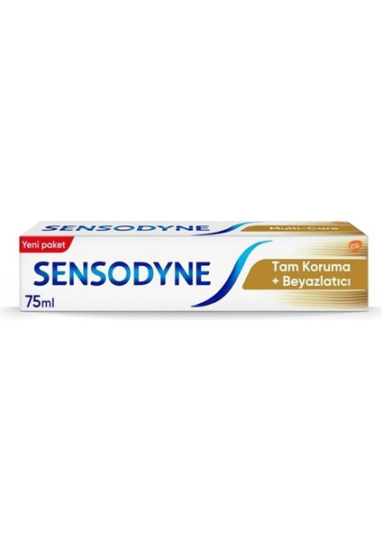 Tam Koruma ve Beyazlatıcı Diş Macunu 75 ml