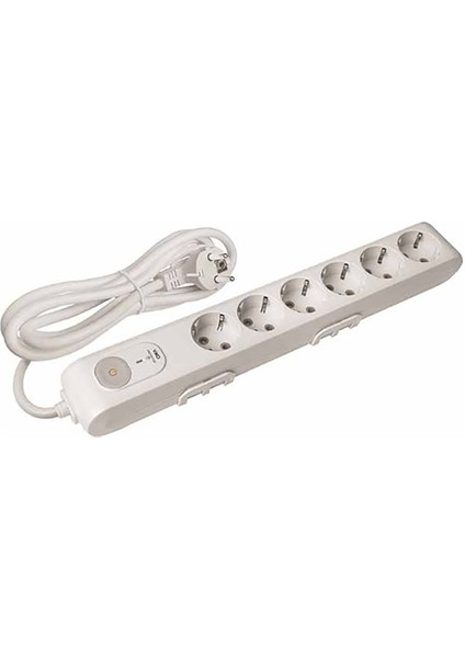 Multi-Let Şok Korumalı 6'lı Topraklı Priz 1.5 M