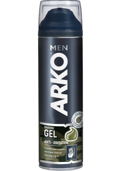 Men Anti-Irritation Tıraş Jeli 200 ml