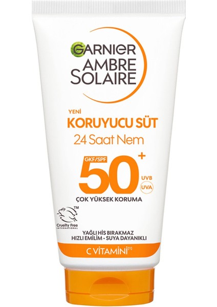 Ambre Solaire Koruyucu Süt Seyahat Boy 50 ml
