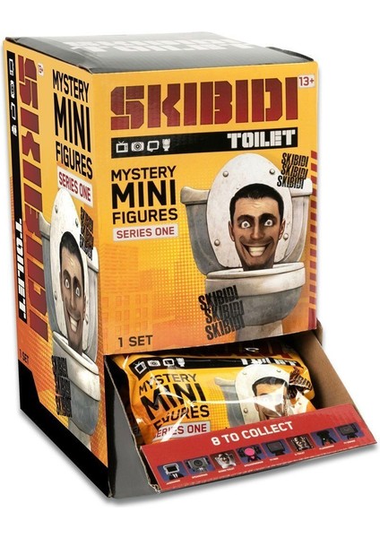 KBD01000 Skibidi Toilet Mini Figür Surpriz Paket