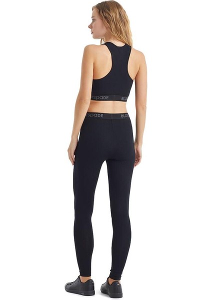 Kadın Siyah Sporcu Sütyen 51245 modelleri