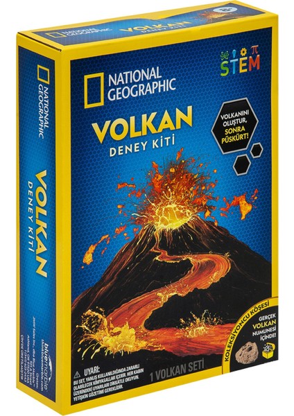 National Geographic Volkan Deney Kiti