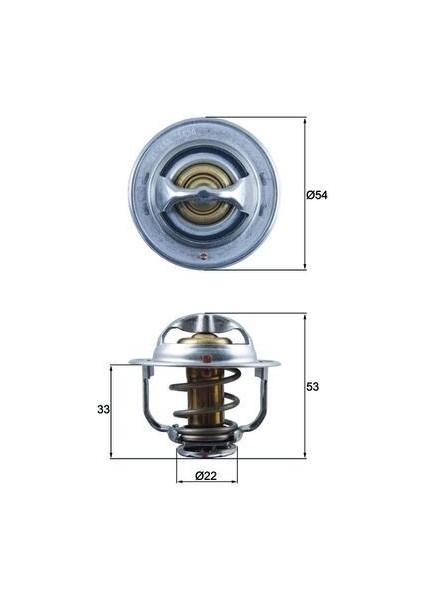 Termostat 89C Corsa C-D-Merıva-Astra H-Mokka-Astra G-J 1.7 Y17DT-Z17DTH-Z17DTL