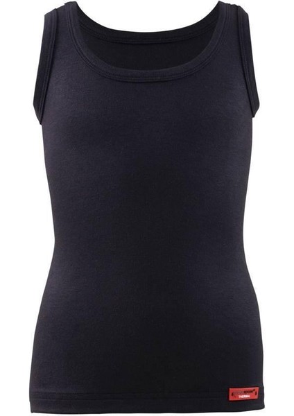 Çocuk Thermal Atlet Unisex Siyah 9264