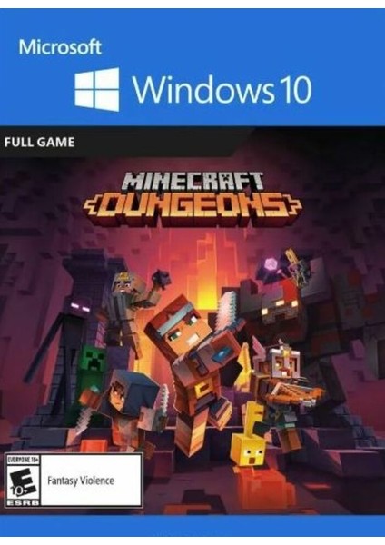 Minecraft Dungeons (Pc Oyun) Windows 10/11 Microsoft Store Hesabı
