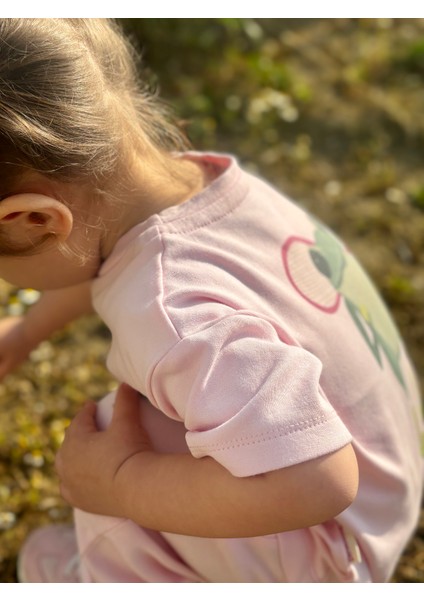 Bebek ve Çocuk Alt Üst Pamuk Interlok Takım-Let's Animal fırsatları