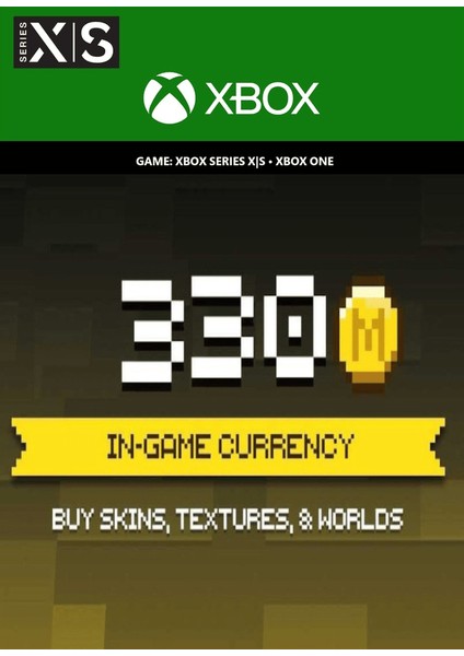 Minecraft Minecoins Pack: 330 Coins - Xbox Live Key