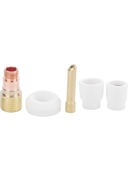 Seramik Kaynak Kabı Seti Beyaz 10# 12# Argon Ark Kaynak Tabancası Için Nozul Wp-17/18/26 (Yurt Dışından) indirimleri