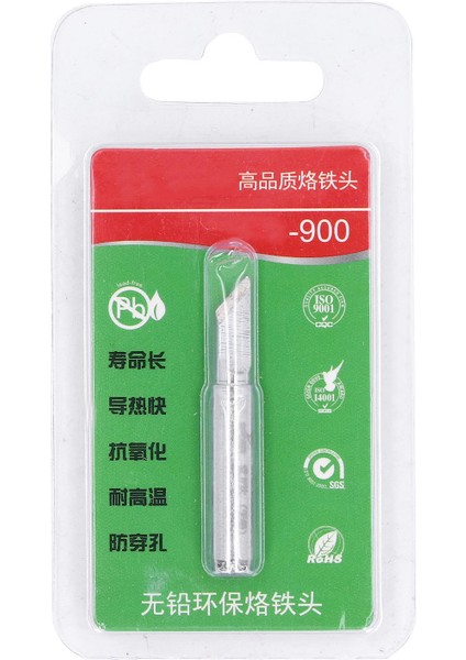 Lehimleme Demiri Ucu Bakır Üniversal Lehim Kafası 100‑600℃ Değiştirme Için Kaynak Aleti (Yurt Dışından)