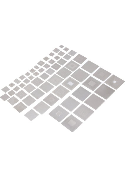 60 Adet Bga Yeniden Toplama Şablonları 304 Paslanmaz Çelik Evrensel Yeniden Işleme Ağı Şablon Seti Bilgisayar Çipi Onarımı Için (Yurt Dışından) indirimleri