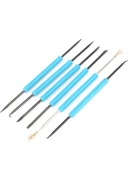 6 Adet Çift Başlı Lehimleme Yardım Aleti Devre Kartı Onarımı Temizleme Yardımcı Yardım Aleti (Yurt Dışından) modelleri