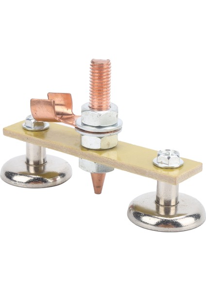 Kaynak Mıknatıs Başlığı Demir Yalıtım Levhası Çift Topraklama Konnektörü Noktalayıcı Alet 4mm (Yurt Dışından) fiyatları