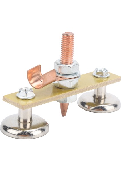 Kaynak Mıknatıs Başlığı Demir Yalıtım Levhası Çift Topraklama Konnektörü Noktalayıcı Alet 4mm (Yurt Dışından) modelleri