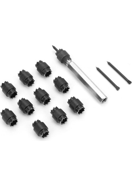 13 Adet 3/8'' Hss Çift Taraflı Döner Nokta Kaynak Kesici Matkap Ucu Sökme Takım Seti (Yurt Dışından) modelleri