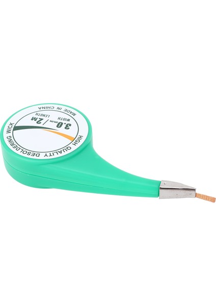 Lehim Fitili Örgüsü Akı Pirinç Lehim Sökme Fitili Teli Çıkarma Aleti Pcb Temizleme ve Onarımı Için 2m Uzunluk 3.0mm Genişlik (Yurt Dışından) modelleri