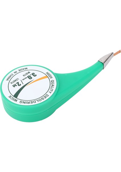 Lehim Fitili Örgüsü Akı Pirinç Lehim Sökme Fitili Teli Çıkarma Aleti Pcb Temizleme ve Onarımı Için 2m Uzunluk 3.0mm Genişlik (Yurt Dışından) indirimleri