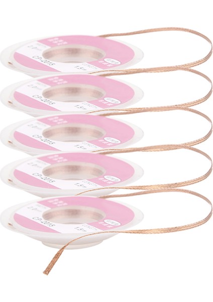 5 Adet Lehim Fitili Sökücü Lehim Sökme Emici Kablo Bakır Lehimleme Aksesuarı CP‑2015 1,5 Metre (Yurt Dışından) modelleri