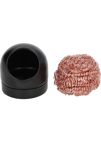 Lehimleme Demiri Ucu Temizleyici Kalay Çıkarma Kaynak Kafası Paslanmaz Çelik Temizleme Teli Tutucu ile (Yurt Dışından)