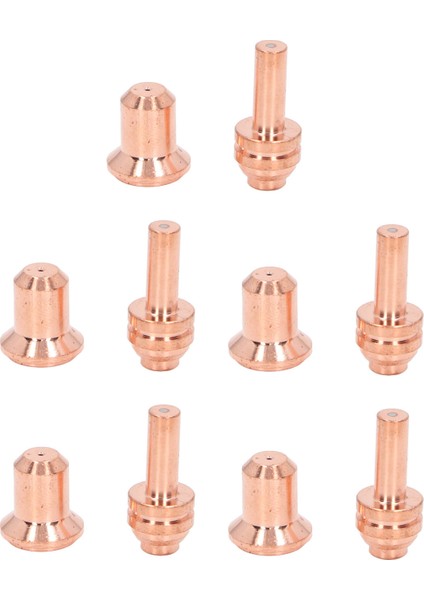 10 Adet Nozul Elektrot Kiti Pirinç 176655 Elektrot 176656 Nozul Ucu Sarf Malzemeleri WSP‑20027 WSP‑20028 (Yurt Dışından)