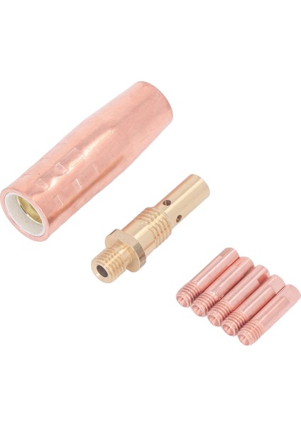 Mig Kaynak Tabancası Aksesuarı Pirinç 0.9mm Temas Ucu Gaz Nozulu Gaz Difüzör Seti Magnum 100L Için Yedek (Yurt Dışından) fiyatları