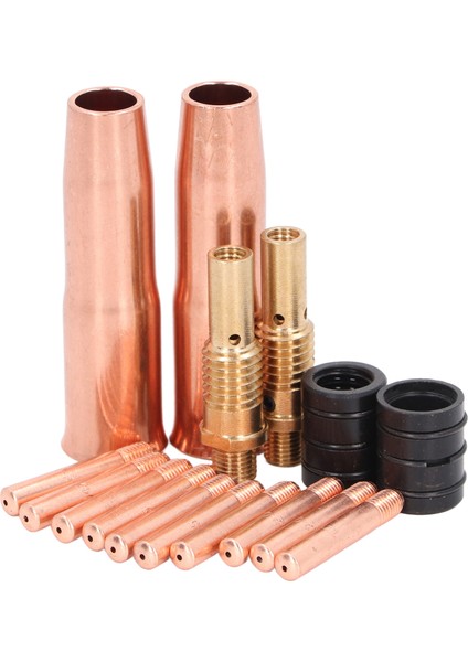 16 Adet Mıg Kaynak Tabancası Aksesuar Seti Uç Nozul Difüzör Adaptörü 200/250 M7 Için Torç Sarf Malzemeleri (Yurt Dışından) fiyatları