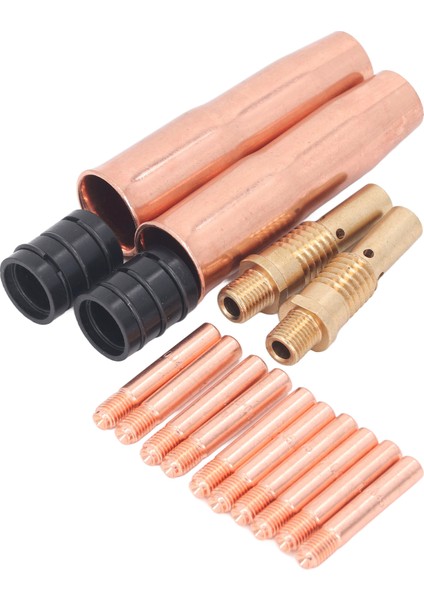 16 Adet Mıg Kaynak Tabancası Aksesuar Seti Uç Nozul Difüzör Adaptörü 200/250 M7 Için Torç Sarf Malzemeleri (Yurt Dışından) modelleri